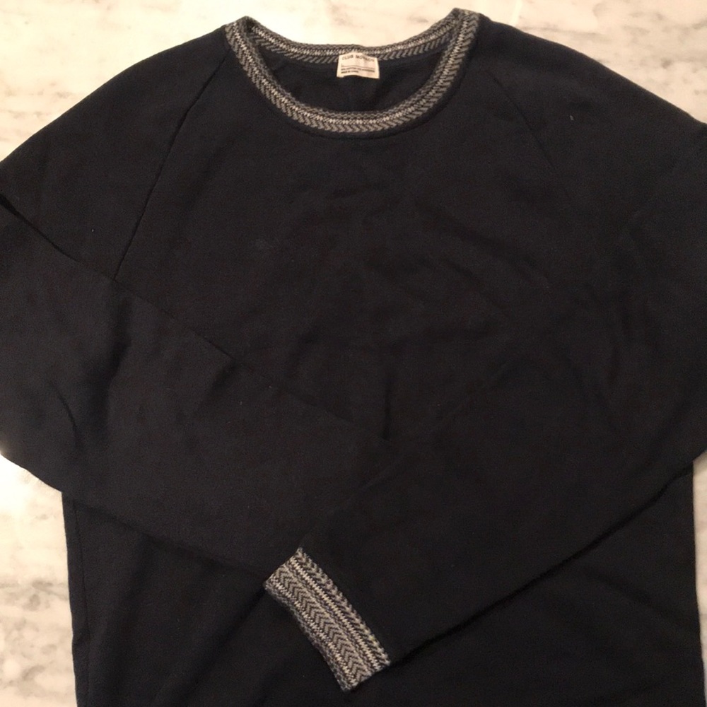 Large navy Club Monaco sweater